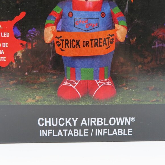 Gemmy Chucky Childs Play 3.5 Feet Tall LED Lighted Inflatable Halloween 2022 NEW - Picture 4 of 12